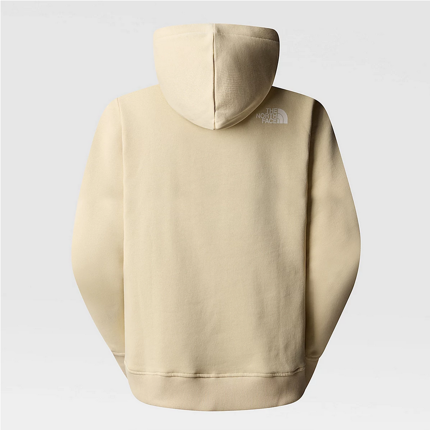 W GRAPHIC HOODIE GRAVEL
