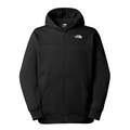 ESSENTIAL FULL ZIP HOODIE BLACK