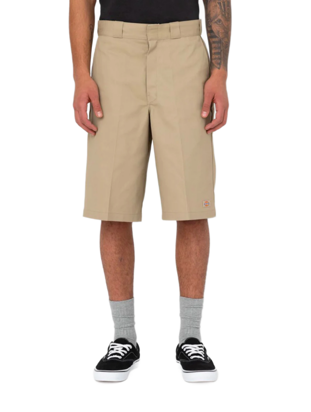 13 INCH MULTI POCKET WORK SHORT KHAKI