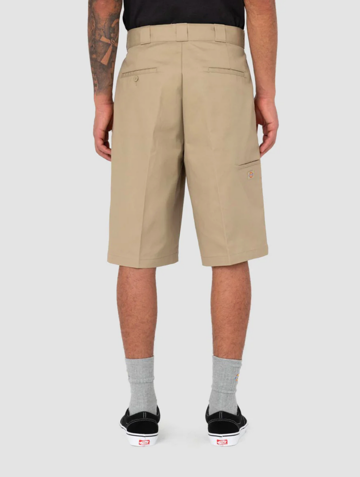 13 INCH MULTI POCKET WORK SHORT KHAKI