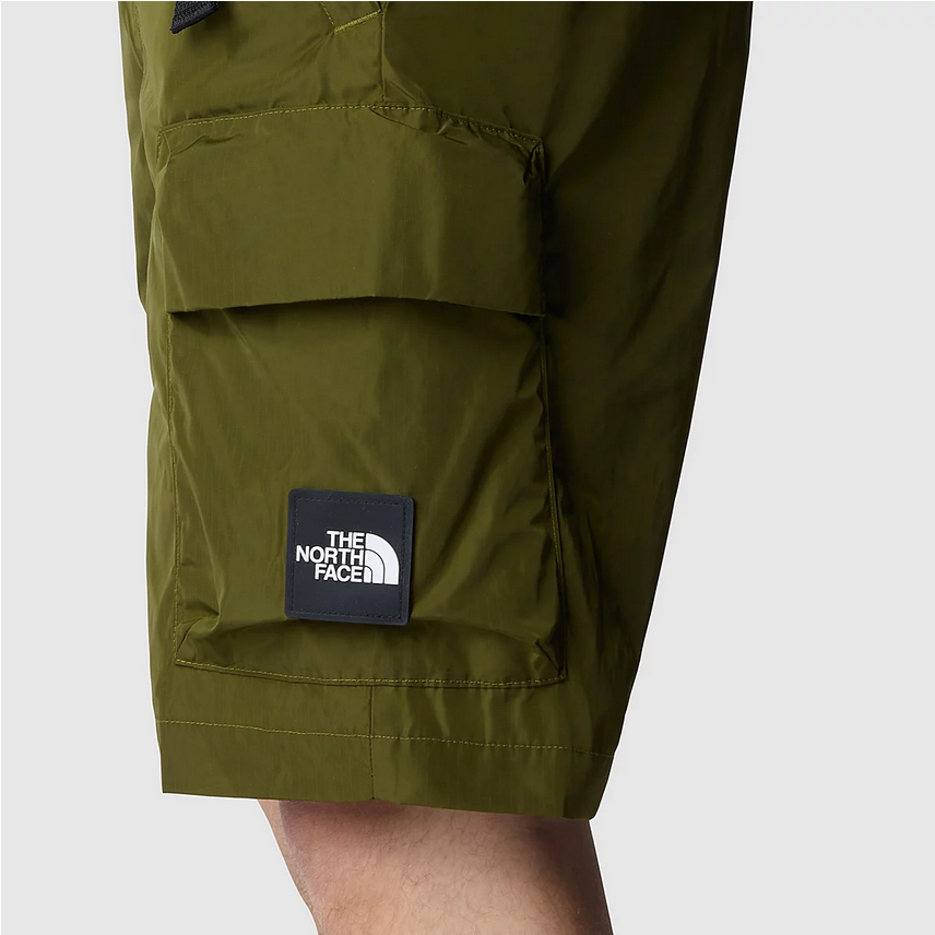 M' NSE CARGO POCKET SHORTS FOREST OLIVE