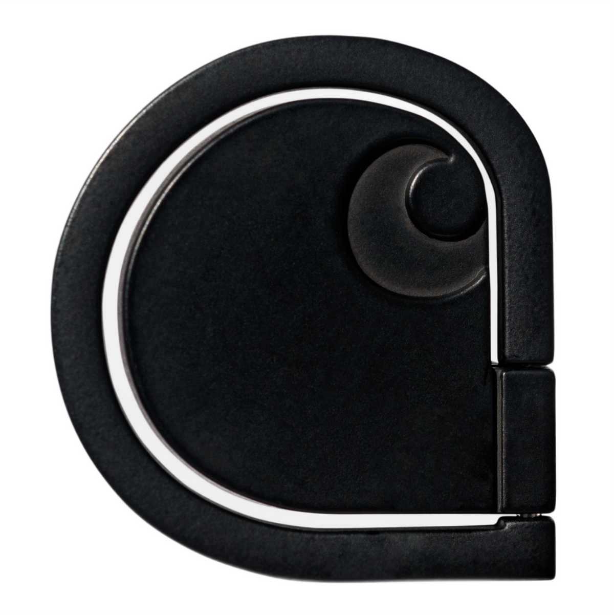 C LOGO PHONE RING BLACK