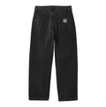 LANDON PANT BLACK HEAVY STONE WASH