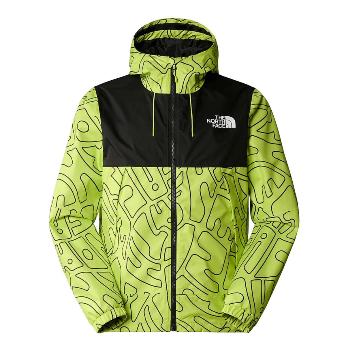 MOUNTAIN Q PRINTED JACKET FIZZ LIME