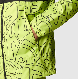 MOUNTAIN Q PRINTED JACKET FIZZ LIME