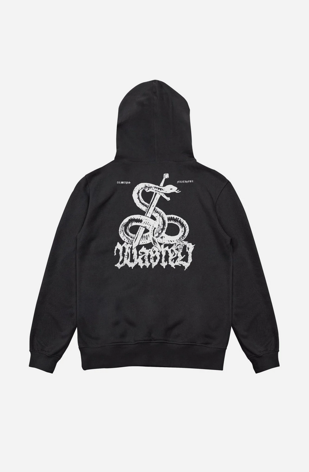 ATRAX HOODIE FADED BLACK