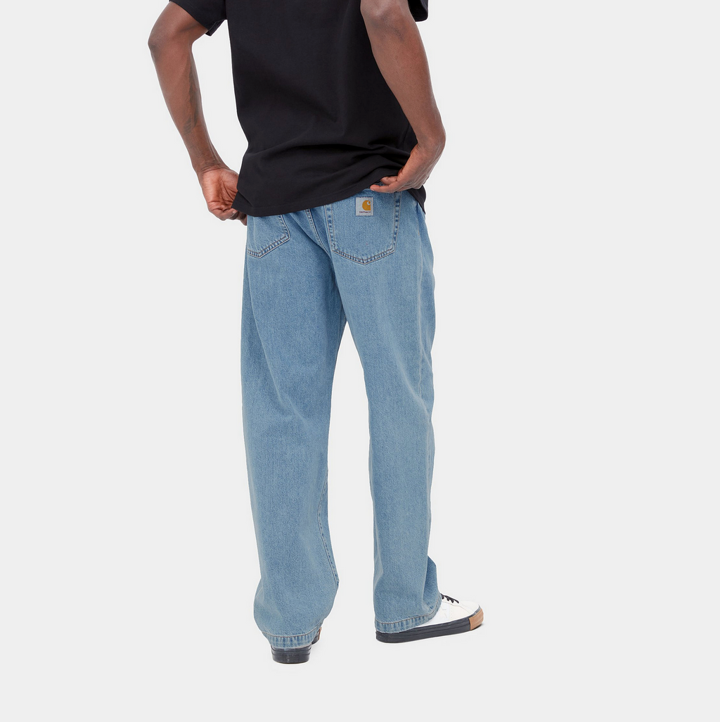LANDON PANT BLUE HEAVY STONE WASH
