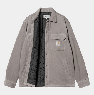 WHITSOME SHIRT JACKET MISTY GREY