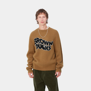 BROWN DUCKS SWEATER HAMILTON BROWN