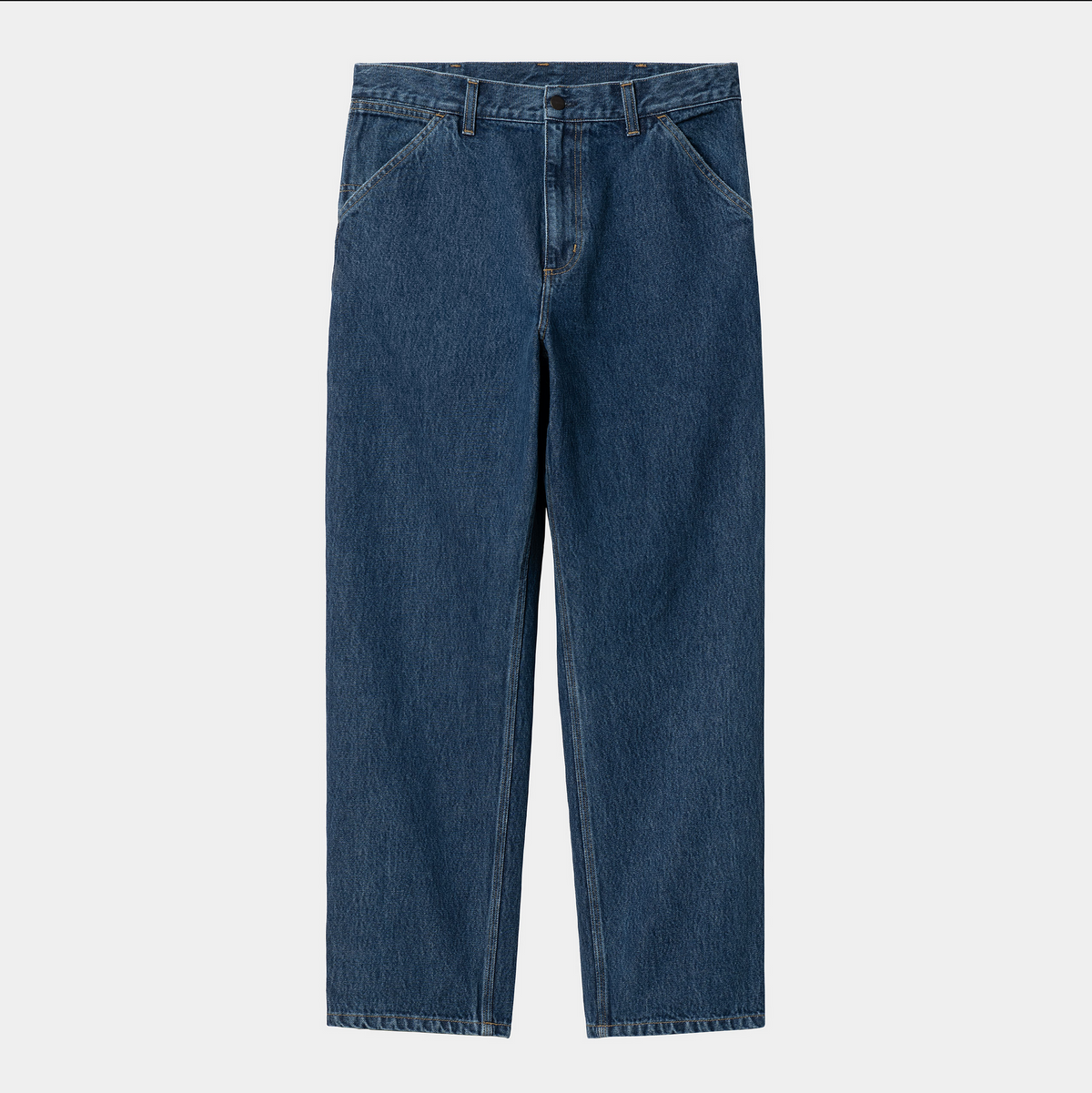 SINGLE KNEE PANT BLUE STONE WASHED