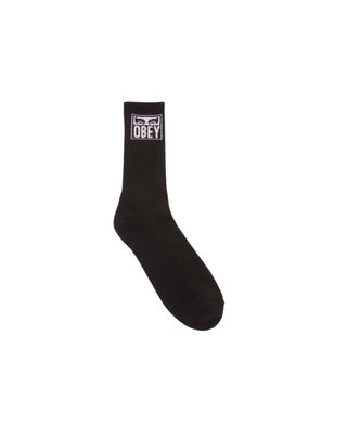 EYES ICON SOCKS BLACK