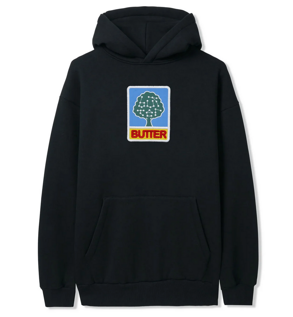 GROWTH PULLOVER HOODIE BLACK
