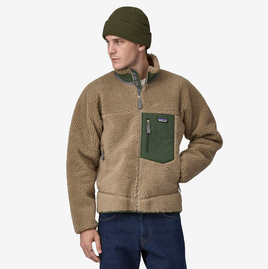 CLASSIC RETRO-X FLEECE JACKET SEABIRD GREY