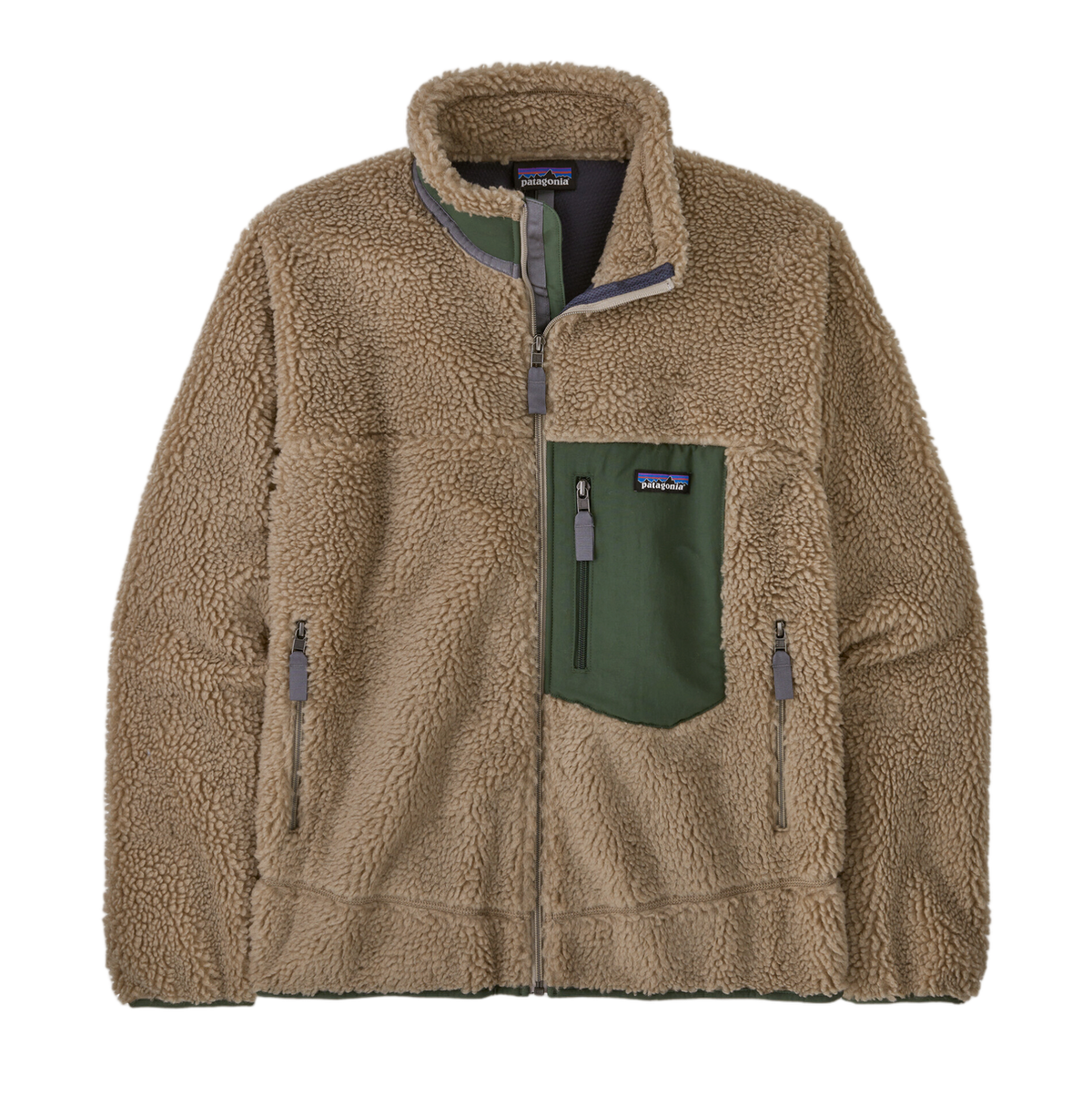 CLASSIC RETRO-X FLEECE JACKET SEABIRD GREY