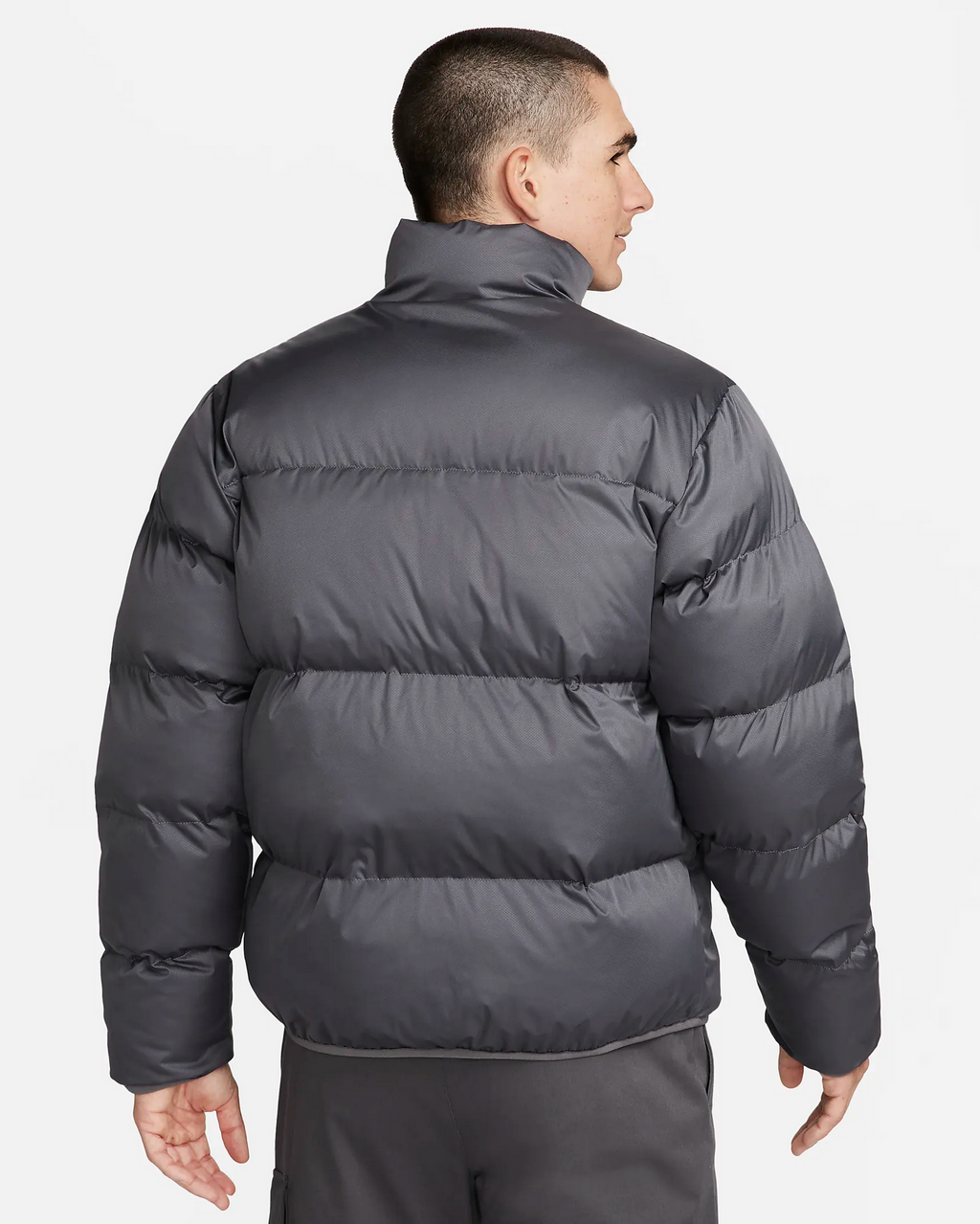 CLUB PUFFER JACKET IRON GREY