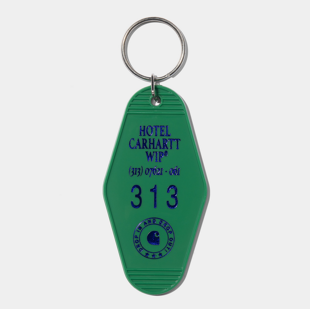 HOTEL KEYS KEYCHAIN ASPEN GREEN