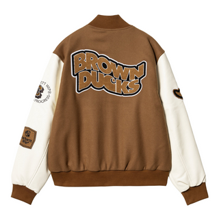 BROWN DUCKS BOMBER BROWN/WAX