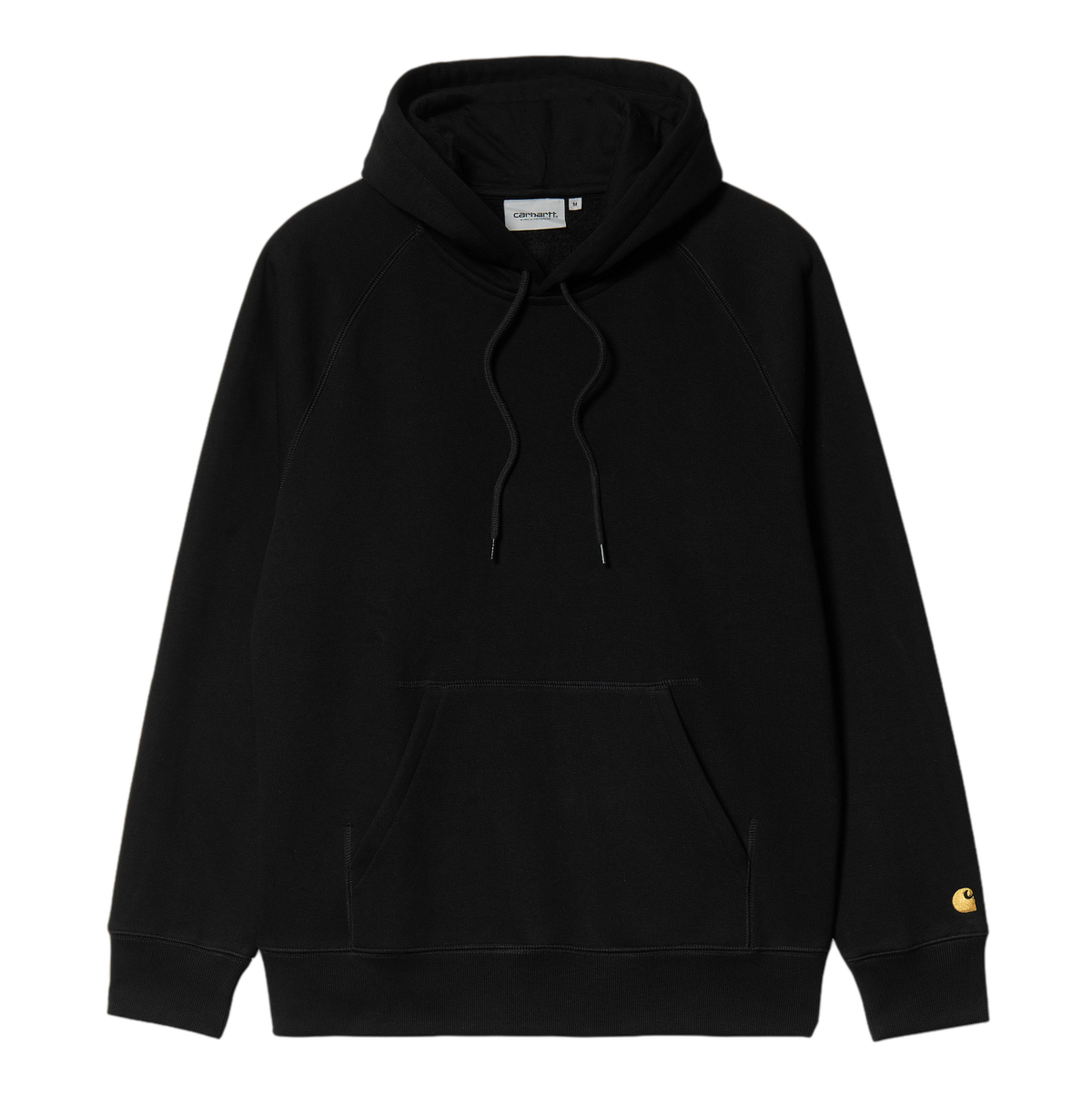 HOODED CHASE SWEAT BLACK
