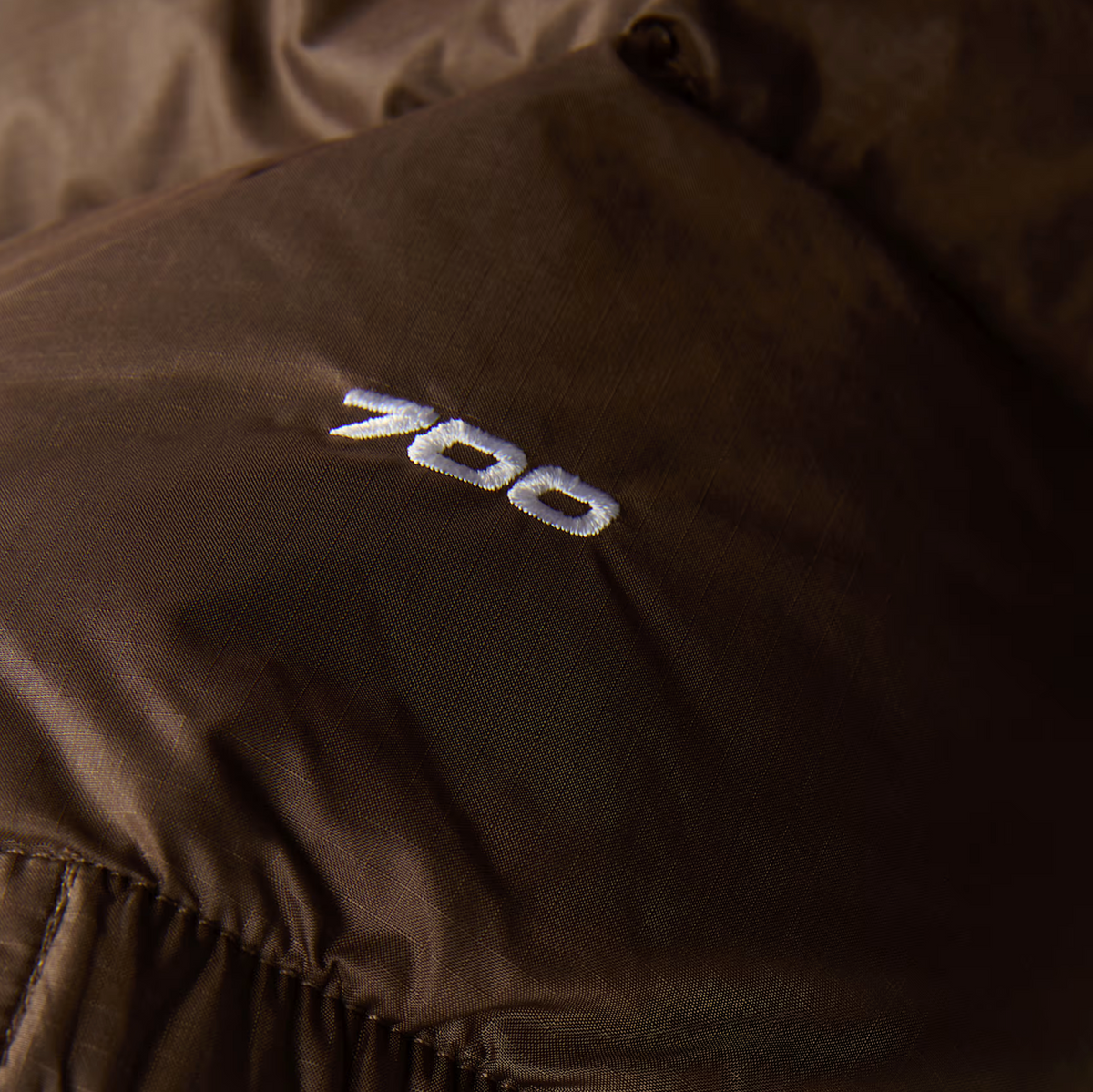1996 RETRO NUPTSE JACKET SMOKEY BROWN