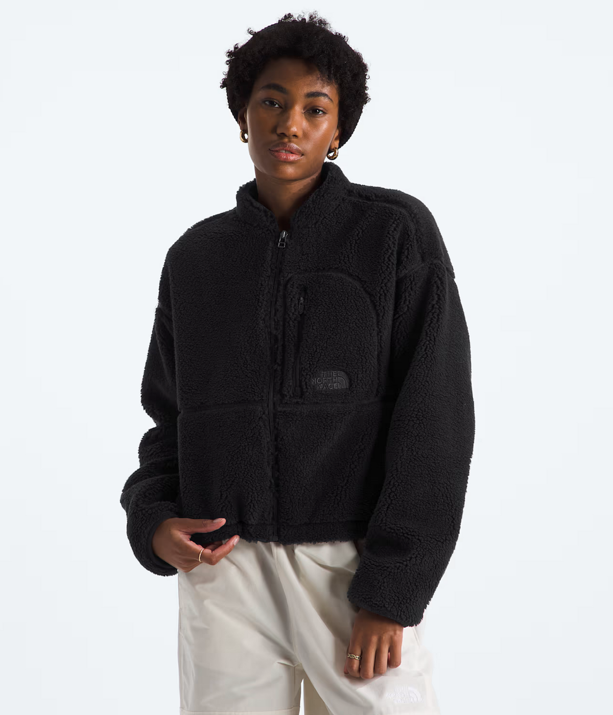 W EXTREME PILE FULL-ZIP FLEECE BLACK