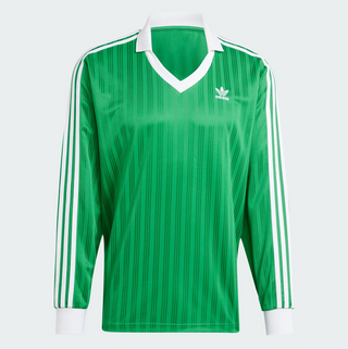 ADICOLOR PIQUE FOOTBALL LS GREEN