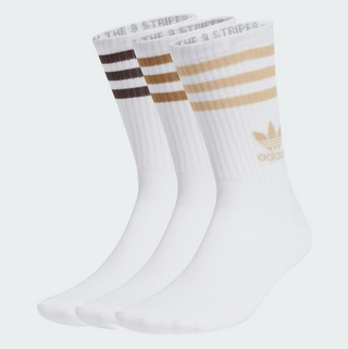 MID CUT CREW SOCKS 3-PACK MAGIC BEIGE