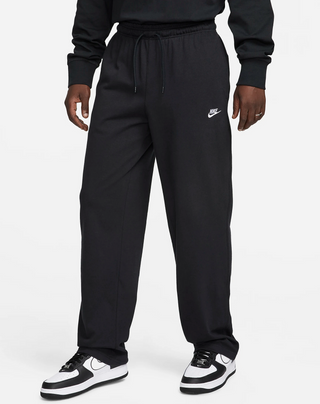 CLUB KNIT OPEN-HEM JOGGER BLACK