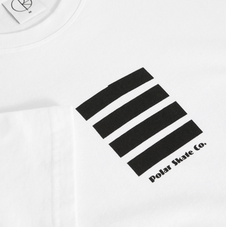 TAPE AND PANTHER TEE WHITE