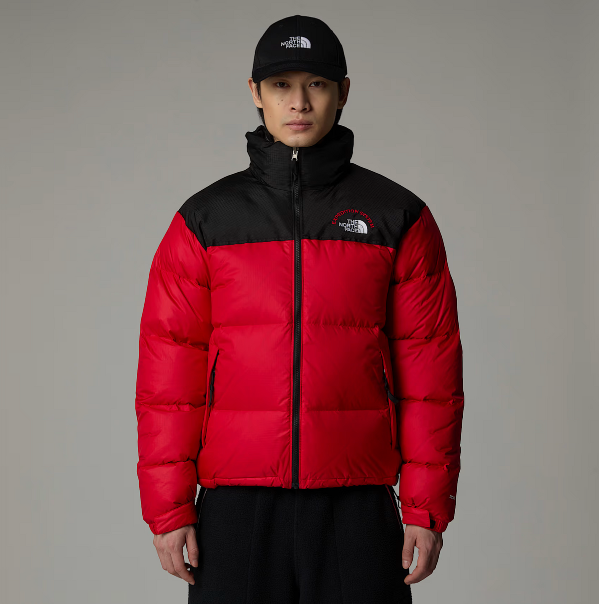 1996 RETRO NUPTSE JACKET TNF RED