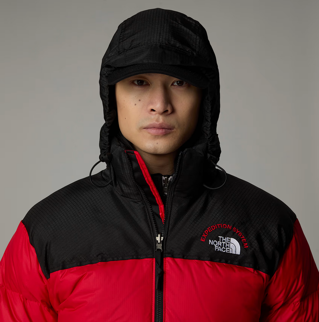 1996 RETRO NUPTSE JACKET TNF RED