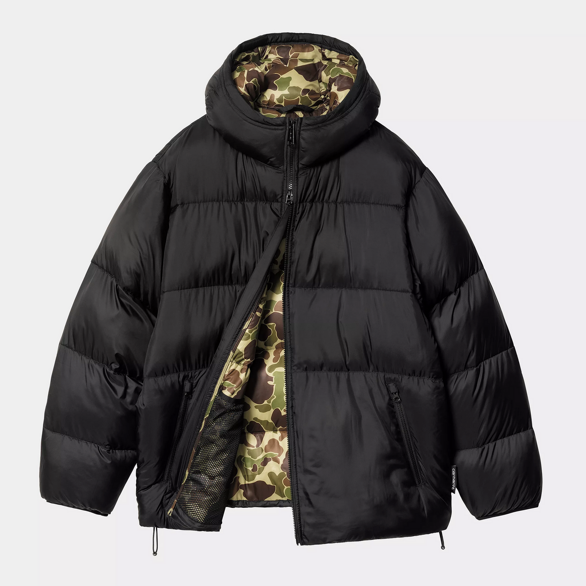 TORONTO JACKET BLACK/CAMO DUCK