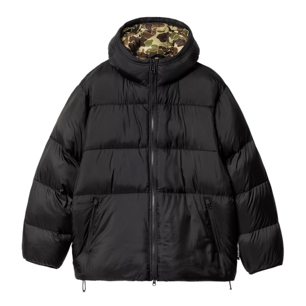 TORONTO JACKET BLACK/CAMO DUCK