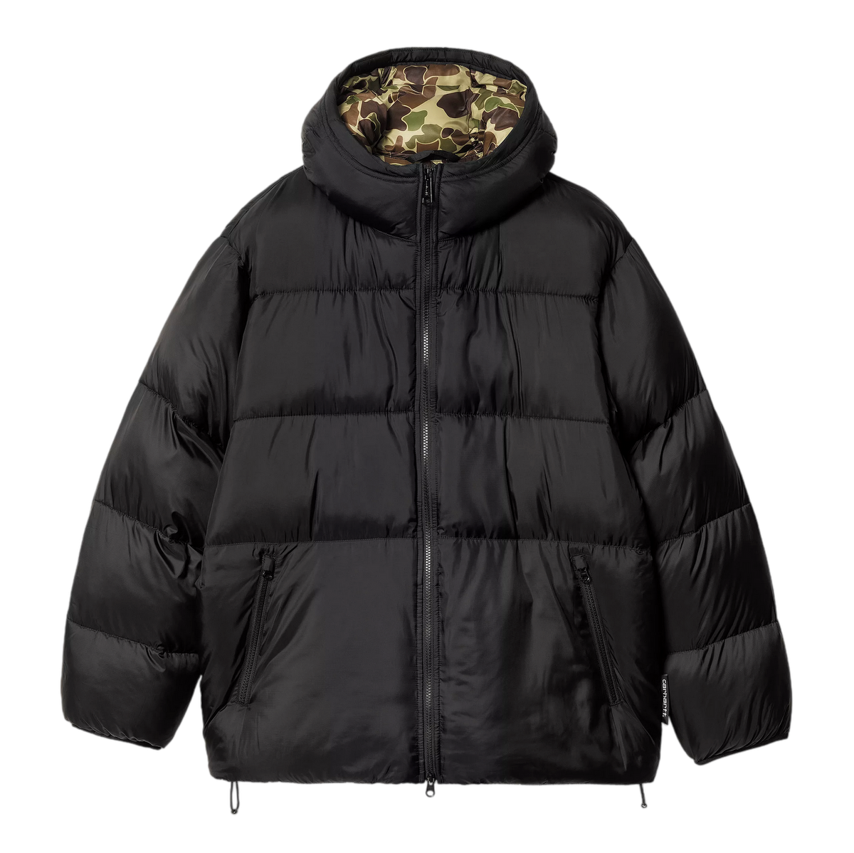 TORONTO JACKET BLACK/CAMO DUCK