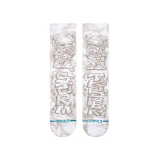 DJ TROOPER CREW SOCK WHITE