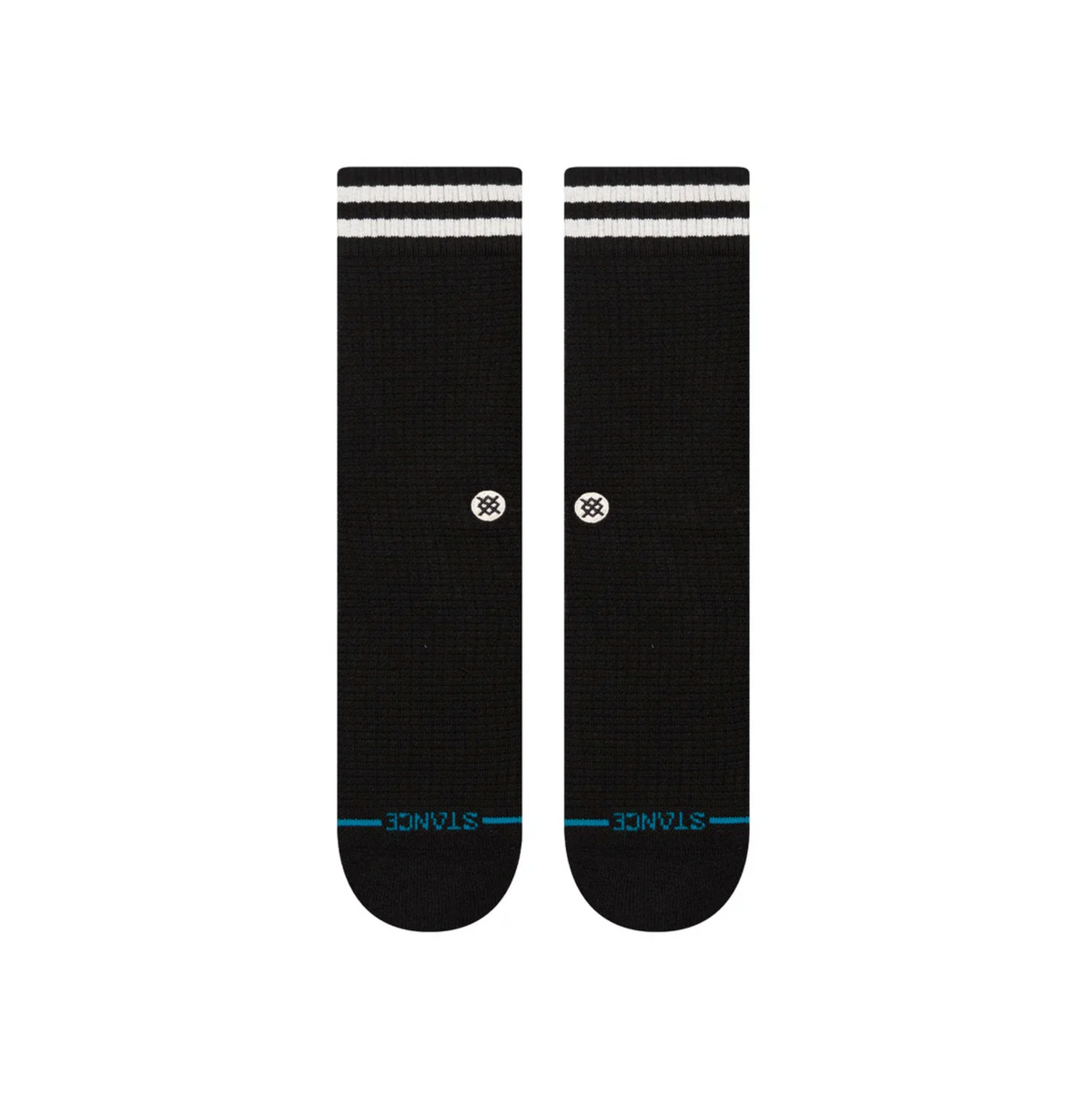 WAFFLES N BUTTER CREW SOCK BLACK