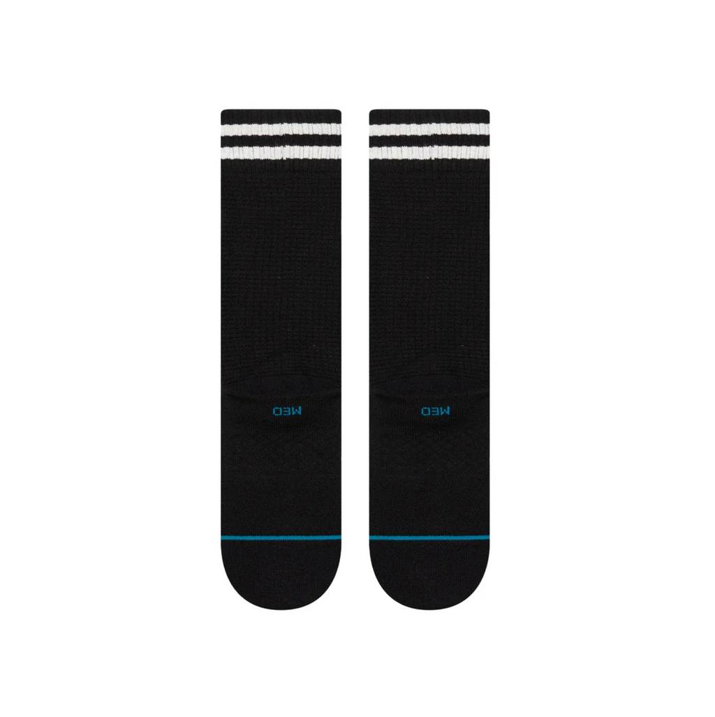 WAFFLES N BUTTER CREW SOCK BLACK