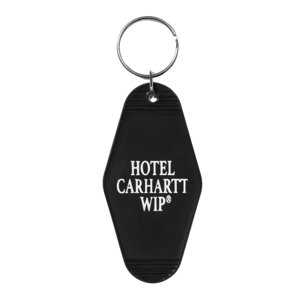 HOTEL KEYS KEYCHAIN BLACK/WHITE