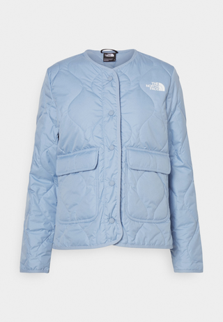 W'AMPATO QUILTED JACKET STEEL BLUE