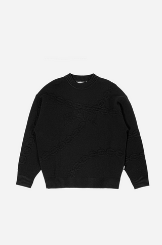 CHROME SWEATER BLACK