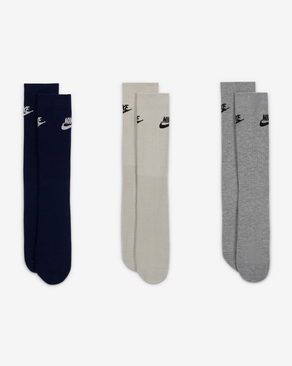 EVERYDAY ESSENTIAL 3-PACK SOCKS MULTI