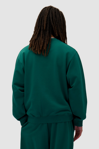 HEART CREWNECK GREEN