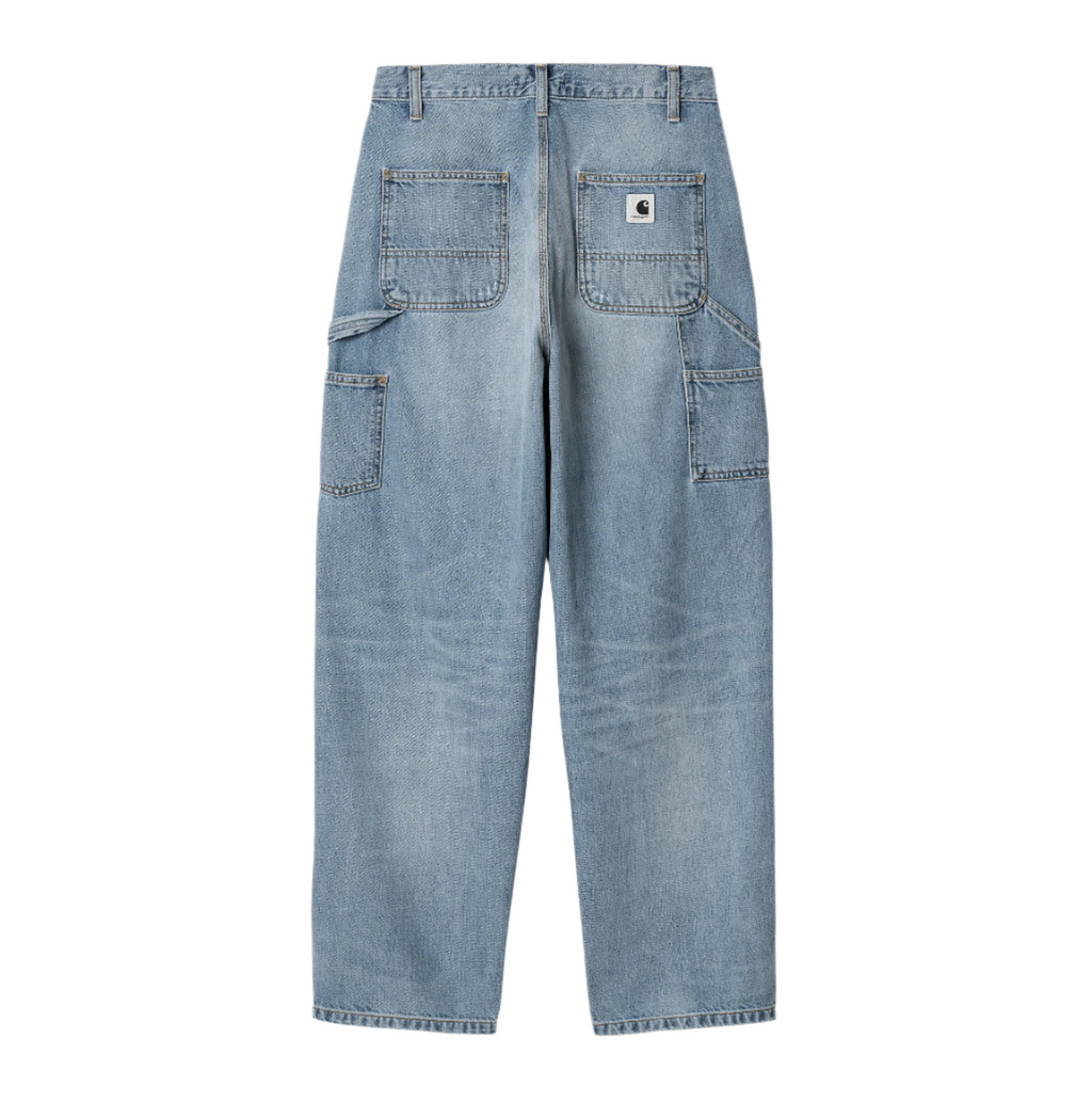 W'BRANDON SINGLE KNEE PANT BLUE BURST WASHED