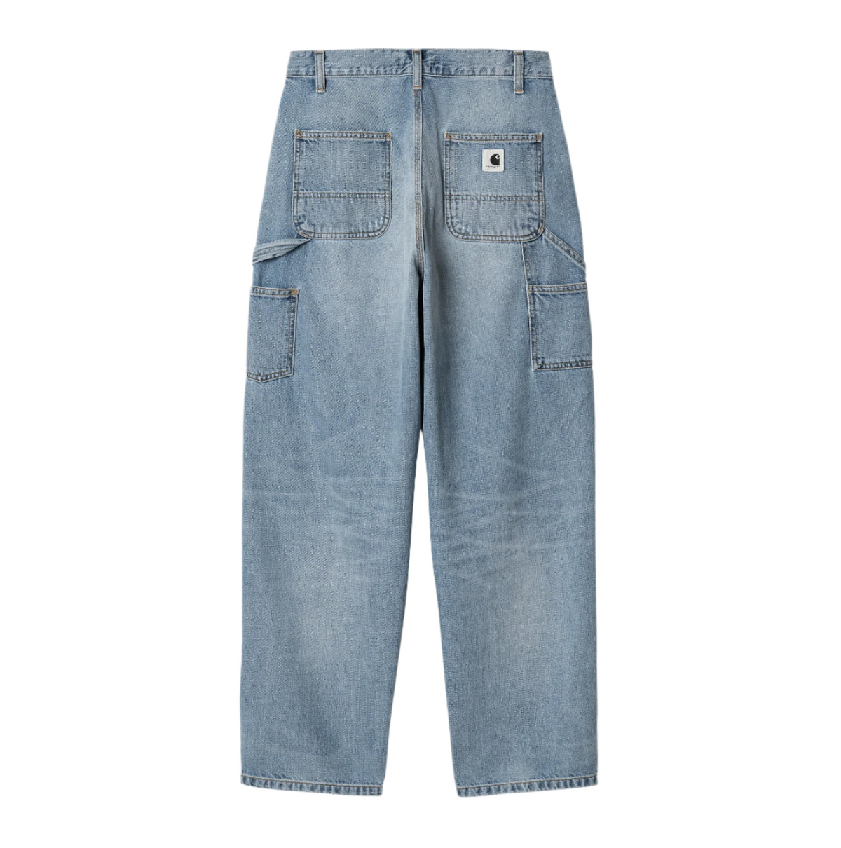 W'BRANDON SINGLE KNEE PANT BLUE BURST WASHED
