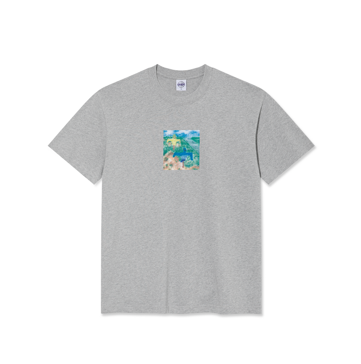 SCARECROW TEE HEATHER GREY