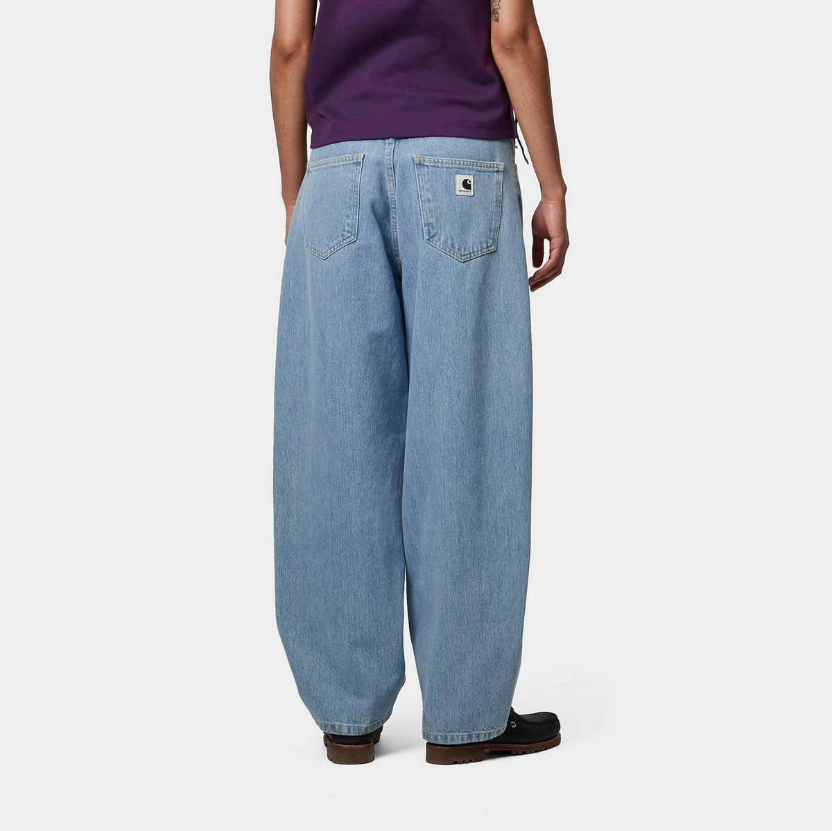 W'BRANDON PANT BLUE STONE BLEACHED