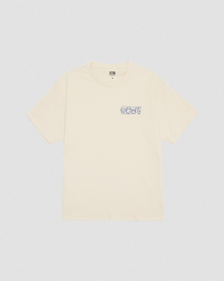 ABSTRACT THINGS TEE CREAM