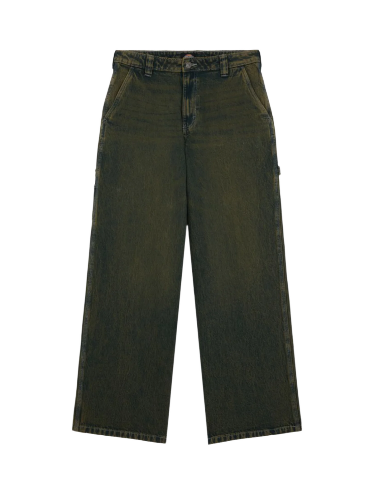 X-LOOSE DENIM CARPENTER GREEN