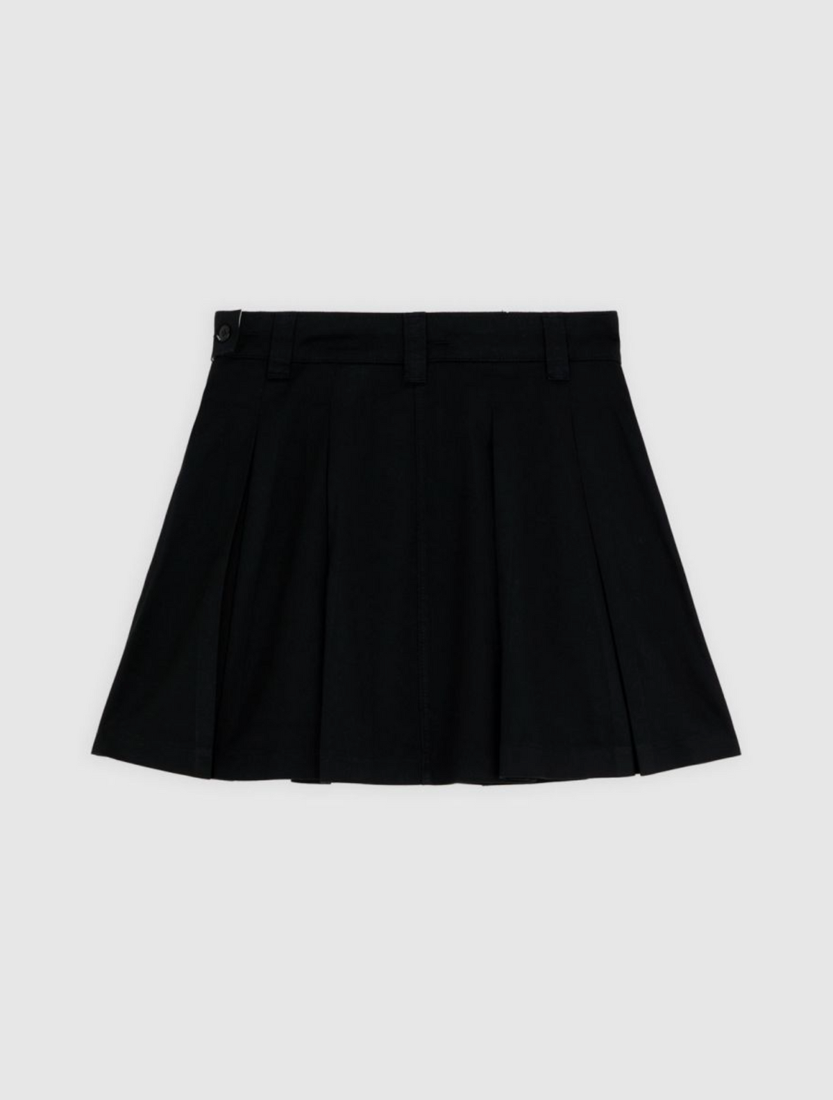 UNIONVILLE PLEATED WORK SKIRT BLACK