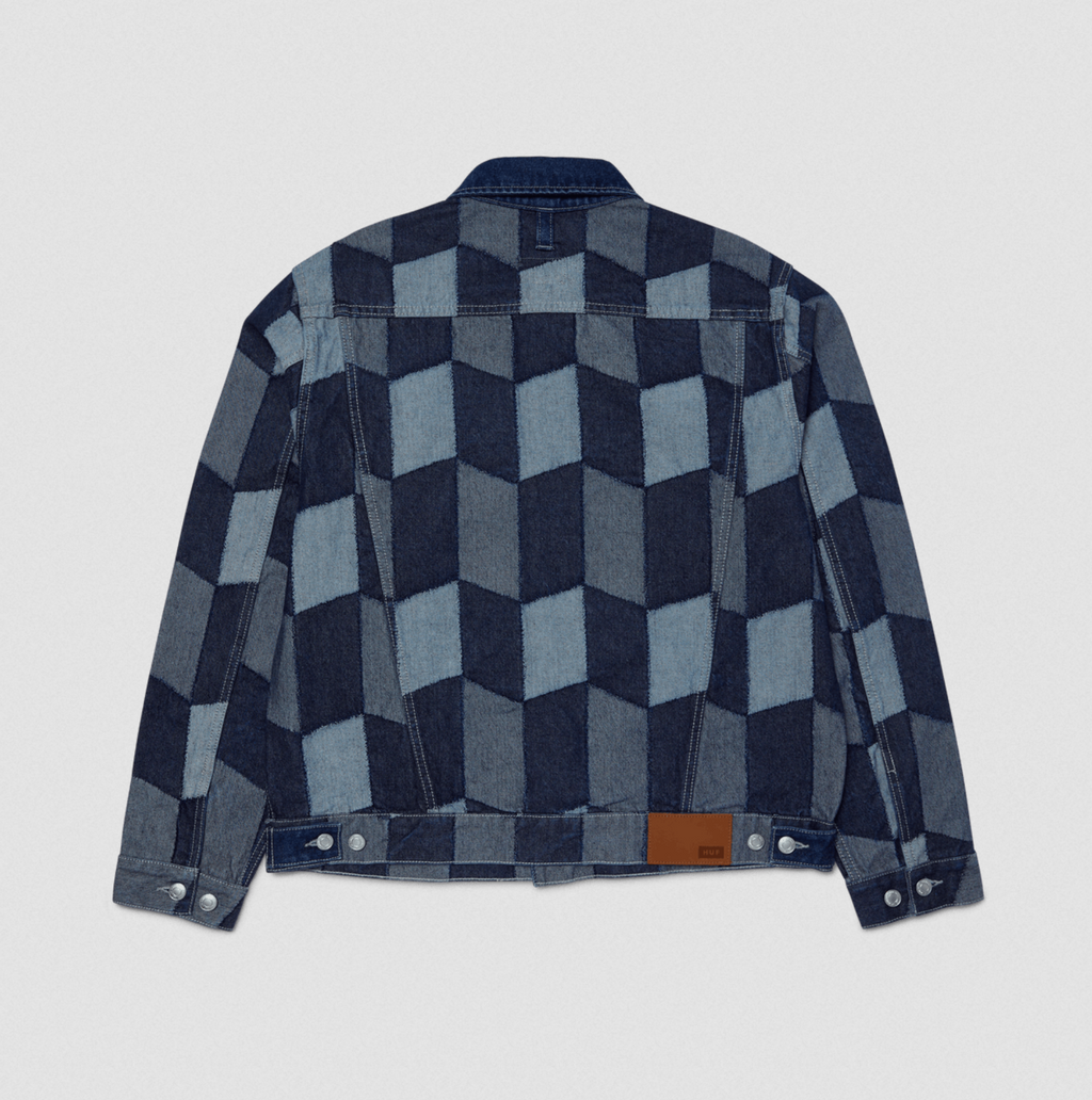 PATCHWORK DENIM JACKET DENIM