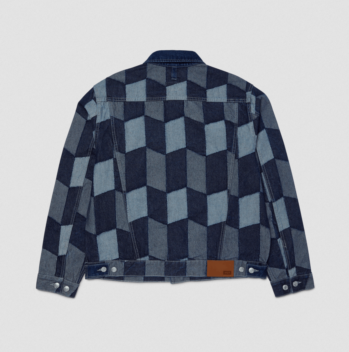 PATCHWORK DENIM JACKET DENIM
